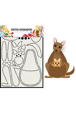 Dutch Doobadoo DDBD Card Art Built up Kangaroo