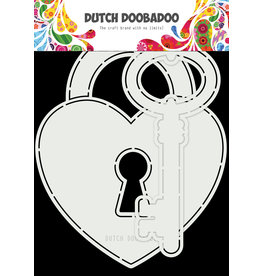 Dutch Doobadoo DDBD Card Art Key to my heart 2pc