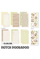 Dutch Doobadoo DDBD Slimline paper Kit Luiaard