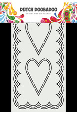 Dutch Doobadoo DDBD Card Art Slimline Hearts