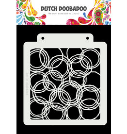 Dutch Doobadoo DDBD Dutch Mask Art "Grunge Circles" A5