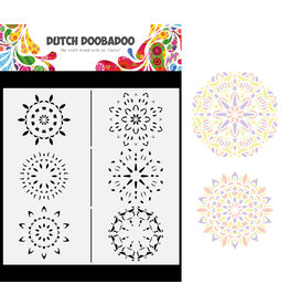 Dutch Doobadoo DDBD Mask Art Slimline Mandalas 21x21cm