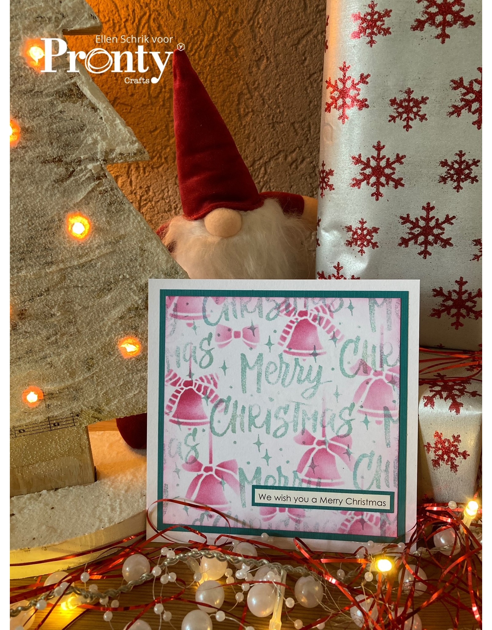 Pronty Crafts Foam stamps Merry Christmas