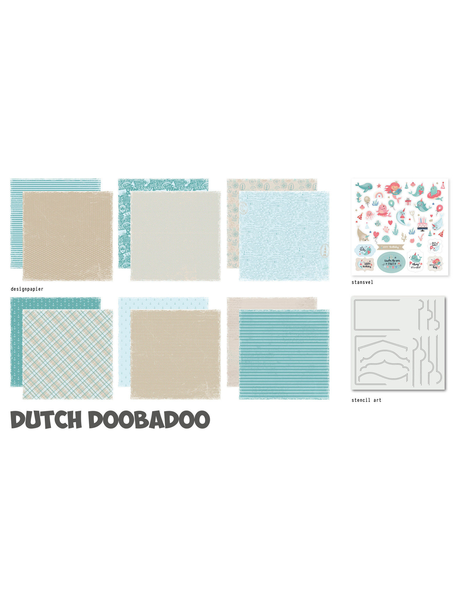 Dutch Doobadoo DDBD Crafty Kit XL Seashore