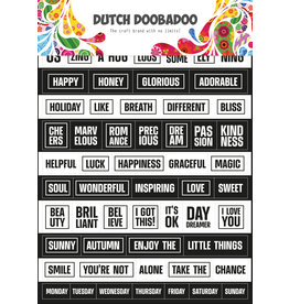 Dutch Doobadoo DDBD Dutch Sticker Art A5 Blocks