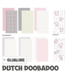 Dutch Doobadoo DDBD Crafty Kit Slimline Little Elephant