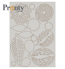 Pronty Crafts Pronty Crafts Leaves chipboard A5