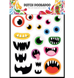 Dutch Doobadoo DDBD Dutch Sticker Art A5 Monster