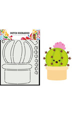 Dutch Doobadoo DDBD Card Art Built up Cactus 1 A5