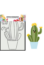 Dutch Doobadoo DDBD Card Art Built up Cactus 2 A5