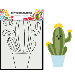 Dutch Doobadoo DDBD Card Art Built up Cactus 2 A5