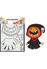 Dutch Doobadoo DDBD Card Art Built up Halloween 2 A5