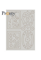 Pronty Crafts Pronty Crafts Chipboard Frames A5