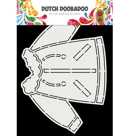 Dutch Doobadoo DDBD Card Kerstjas A5