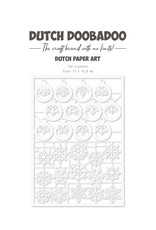 Dutch Doobadoo DDBD Dutch Paper Art kerstballen A5