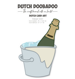 Dutch Doobadoo DDBD Card Art Wijnkoeler A5