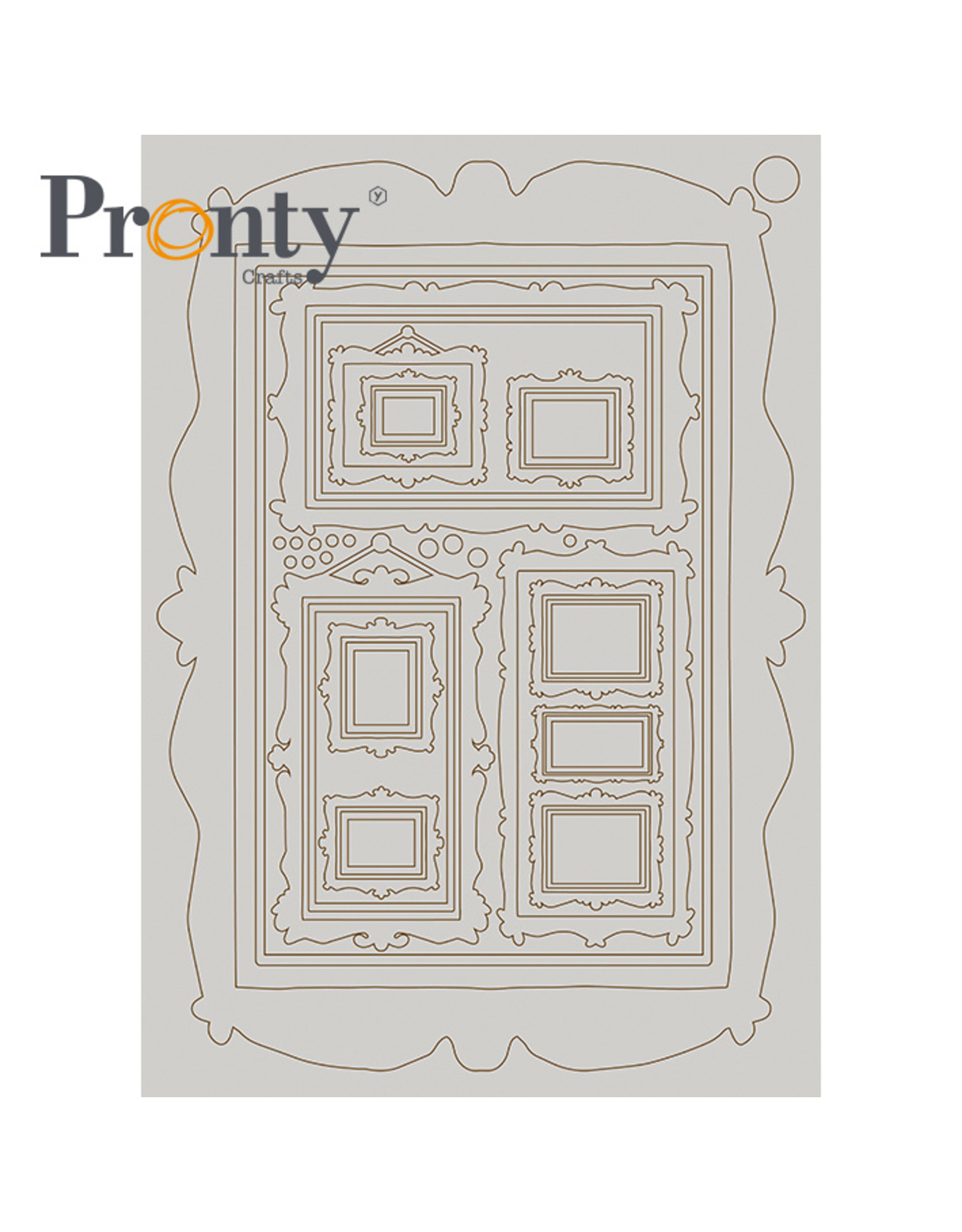 Pronty Crafts Pronty Crafts Chipboard Frames A4