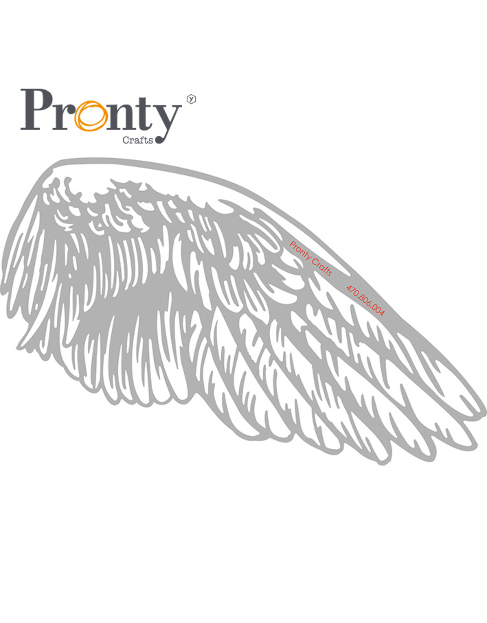 Pronty Crafts Mask stencil Wing A5