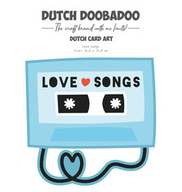 Dutch Doobadoo DDBD Card-Art Love songs A5