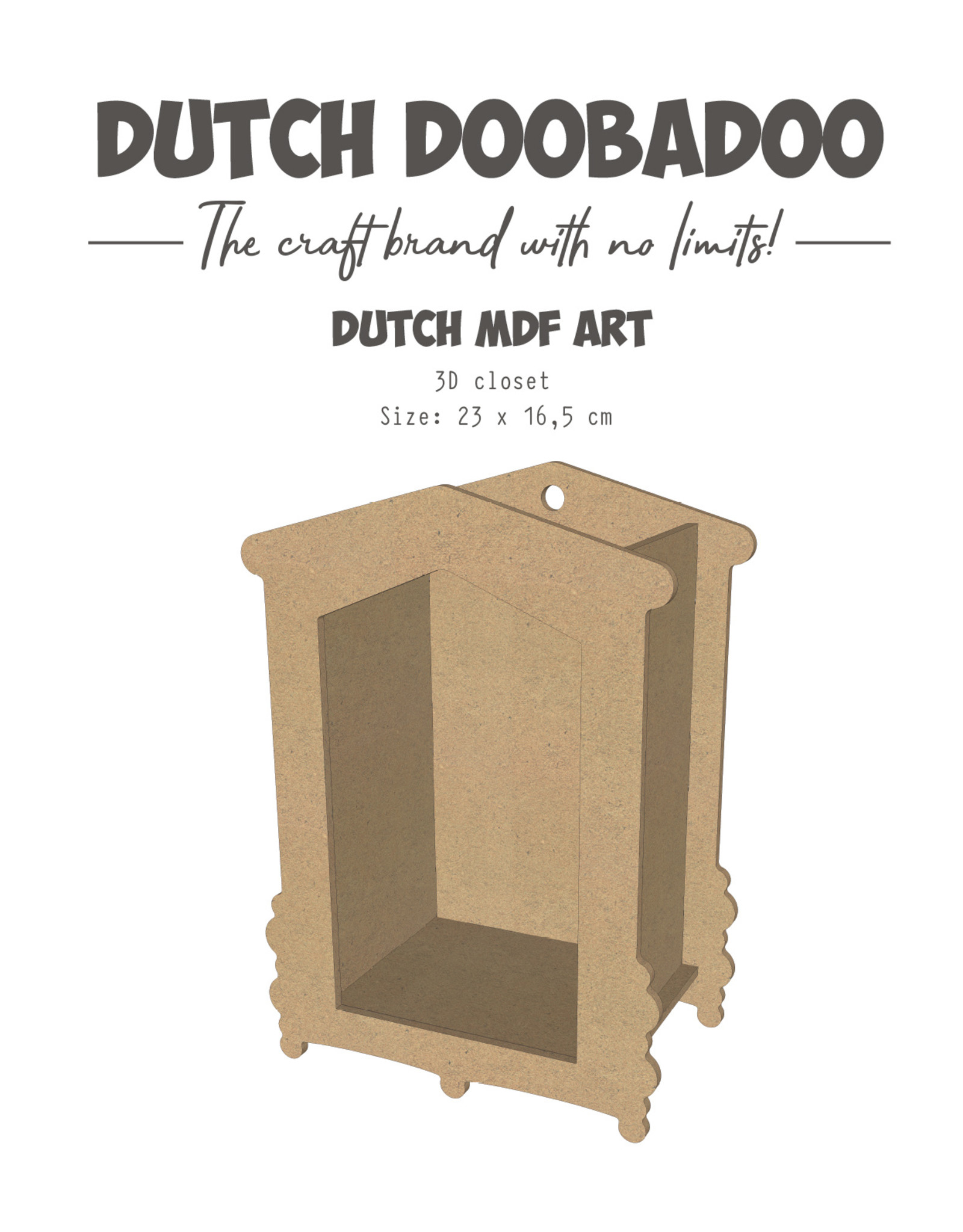 Dutch Doobadoo DDBD MDF 3d Closet 4mm