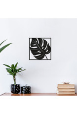 By WOOM   |  FRAMED  | Monstera  |  28,5 x 28,5 cm