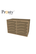 Pronty Crafts Pronty MDF Basic Box Ink Storage