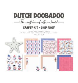 Dutch Doobadoo DDBD Crafty Kit Ship Ahoy 20x20cm