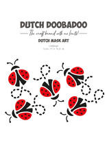 Dutch Doobadoo DDBD Mask-Art Ladybugs A5