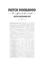 Dutch Doobadoo DDBD Greyboard Art Filmstrip A5