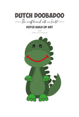 Dutch Doobadoo DDBD Card Art Build up Dino A5