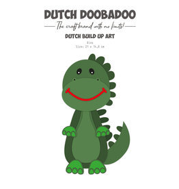 Dutch Doobadoo DDBD Card Art Build up Dino A5