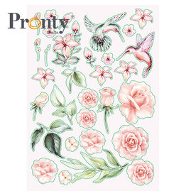 Pronty Crafts Pronty Embellishments Birds A4