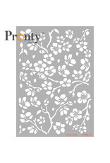 Pronty Crafts Mask stencil A5 Backgr Cherry Blossom