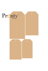 Pronty Crafts MDF 3 mm purrrfect tags 4-pack