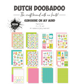 Dutch Doobadoo DDBD papier Sunshine on my mind 2x12