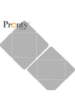 Pronty Crafts Mask stencil Envelopes   2pc