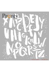 Pronty Crafts Mask stencilAlphabet 15x15