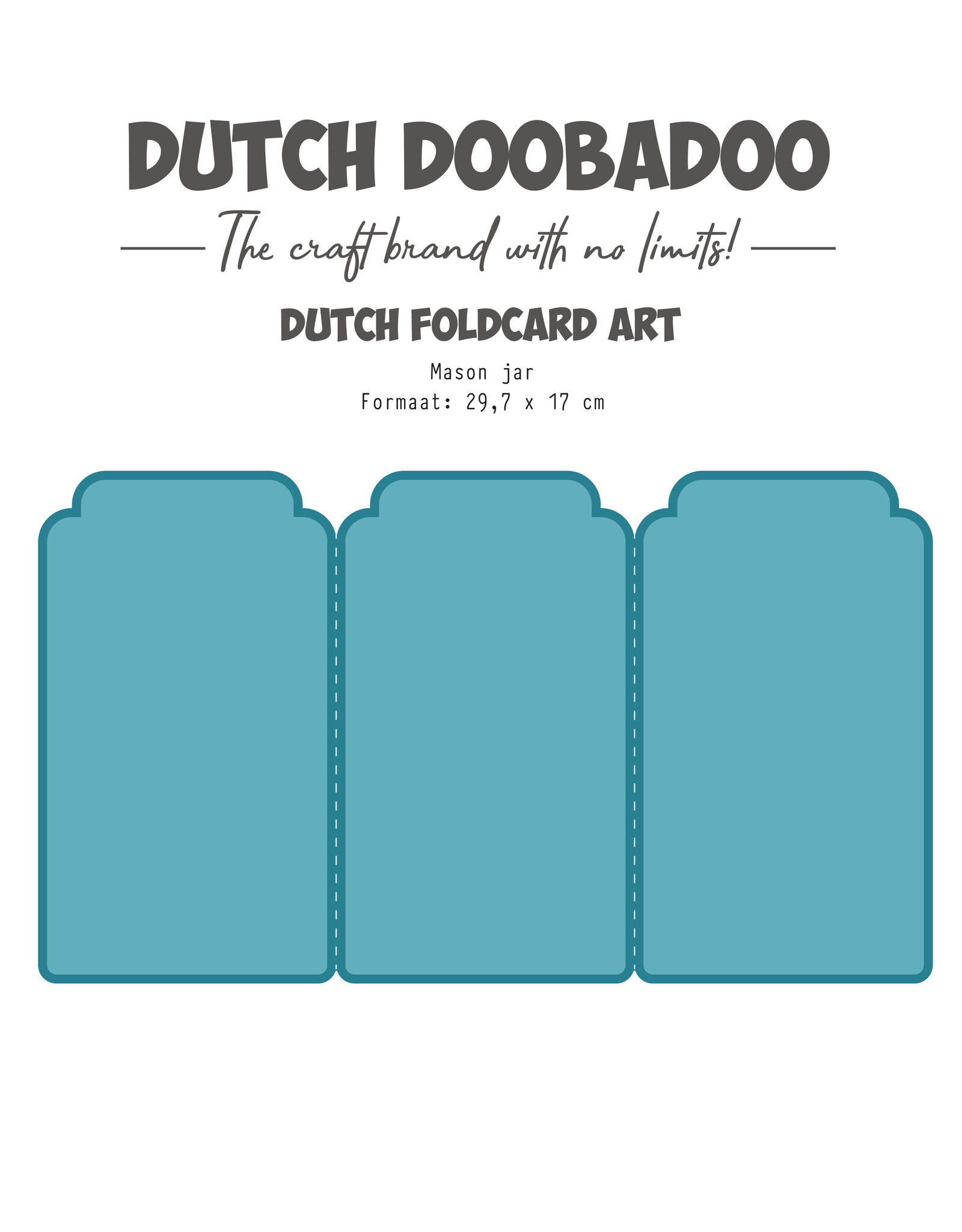 Dutch Doobadoo DDBD Card-Art Mason Jar A4