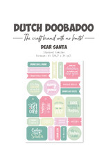 Dutch Doobadoo DDBD Stansvel Santa