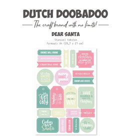 Dutch Doobadoo DDBD Stansvel Santa