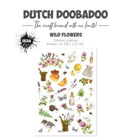 Dutch Doobadoo DDBD Stansvel Wild Flowers A4