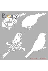 Pronty Crafts Mask stencil Layered birds 15 x 15 cm
