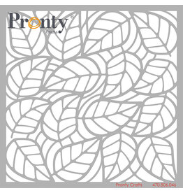 Pronty Crafts Mask stencil Leaves 15 x 15 cm