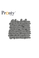 Pronty Crafts Rubber stamp Text Fantasy