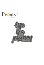 Pronty Crafts Rubber stamp Life Is A Journey