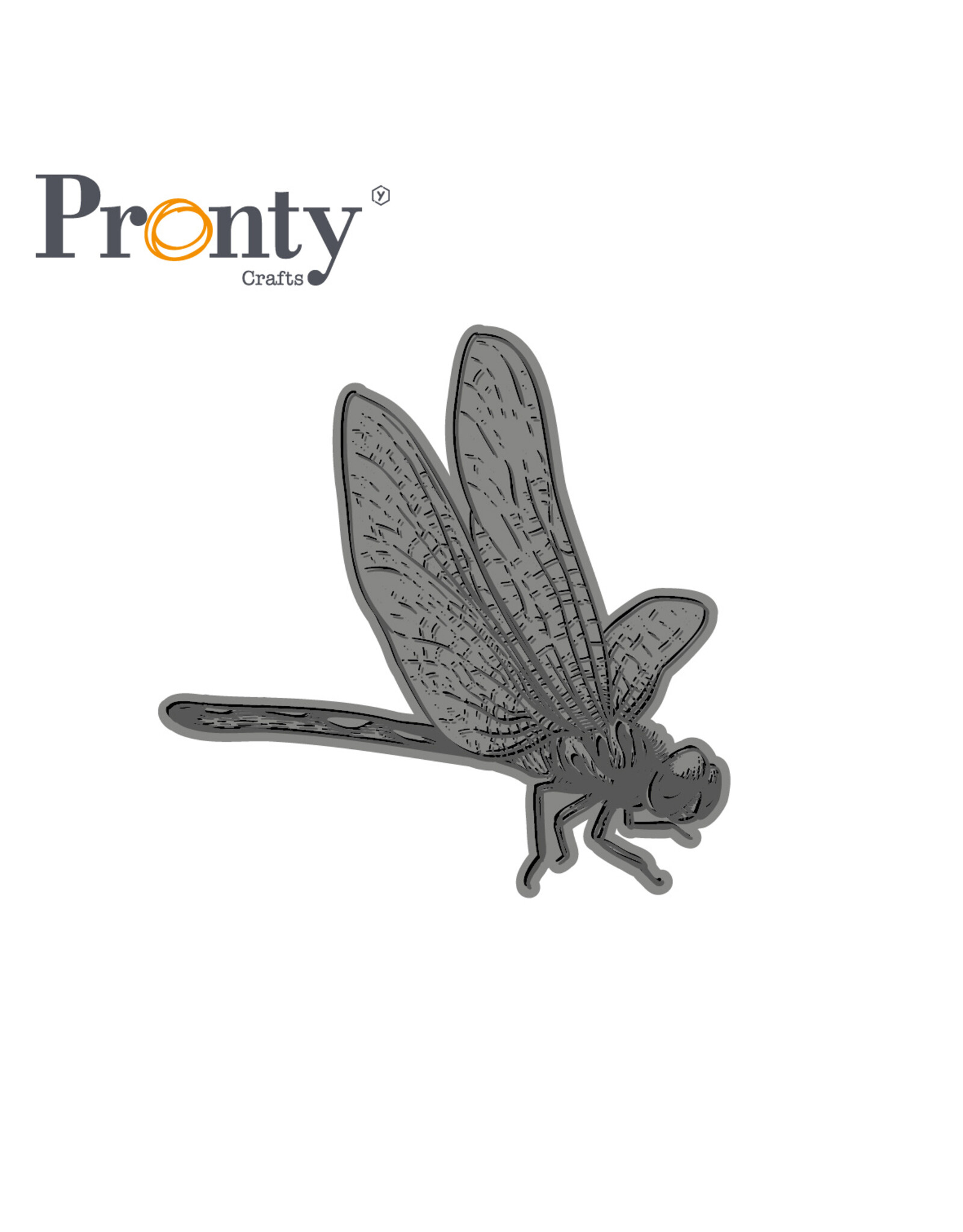 Pronty Crafts Rubber stamp Dragonfly