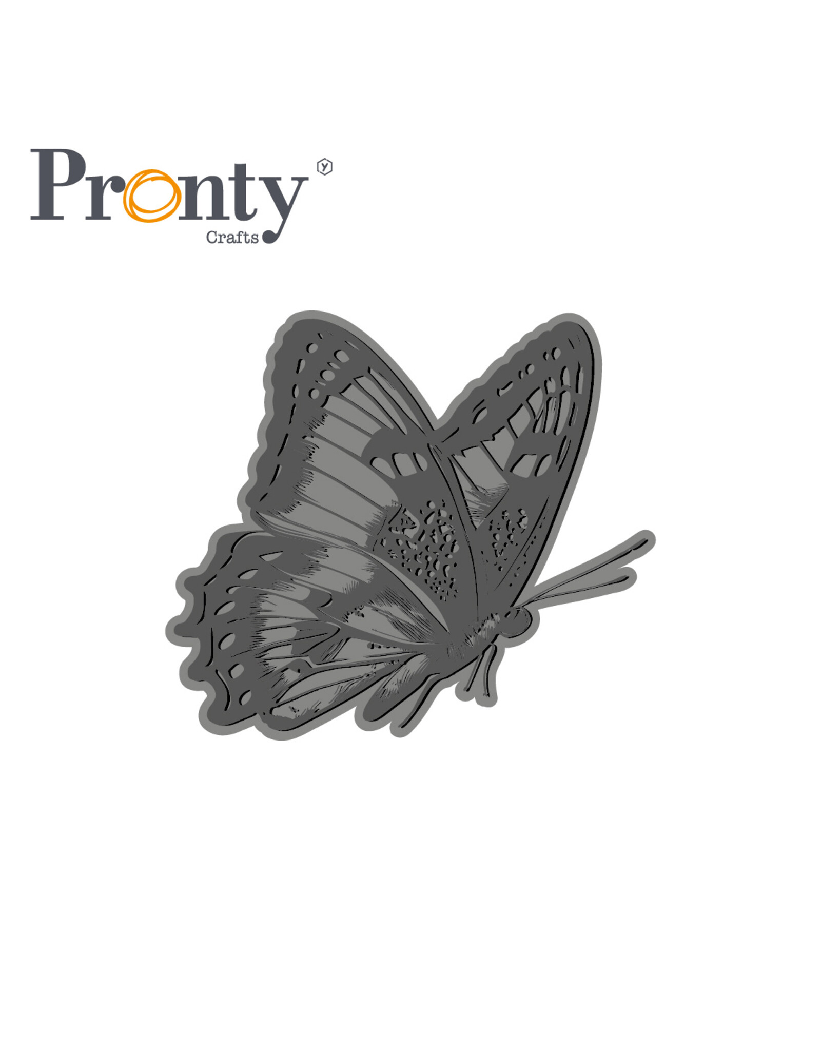 Pronty Crafts Rubber stamp Butterfly