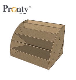 Pronty Crafts Pronty MDF Wave Paper A4 Box