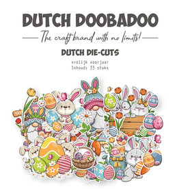 Dutch Doobadoo DDBD Stansjes Voorjaar 33 pcs