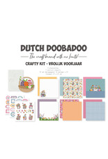 Dutch Doobadoo DDBD Crafty Kit Vrolijk voorjaar 21x21cm